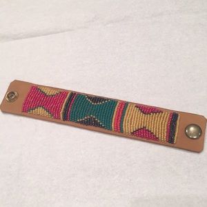 Colorful beaded bracelet